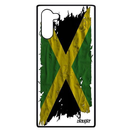 Coque Drapeau Jamaique Jamaicain Samsung Note 10 En Silicone Rasta ... on Productcaster.