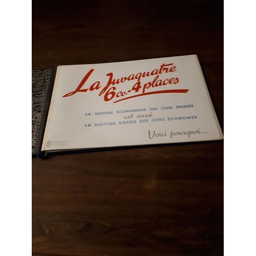 La Juvaquatre 6 Cv 4 Places 0 on Productcaster.