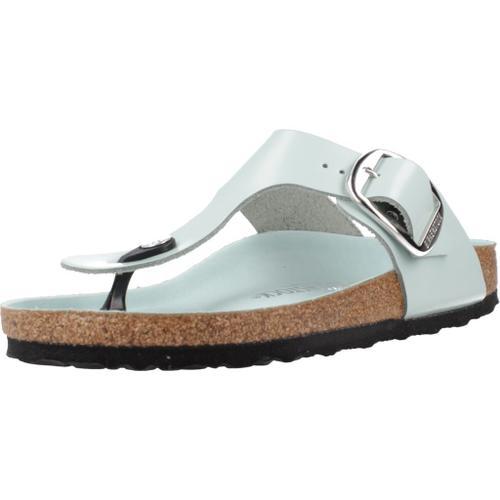 Birkenstock Gizeh Big Buckle Natural Colour Bleu - 37 on Productcaster.