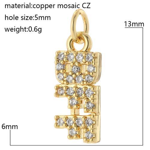 Love You Letter Name Charms For Jewelry Executive, Symdings Sign, G... on Productcaster.