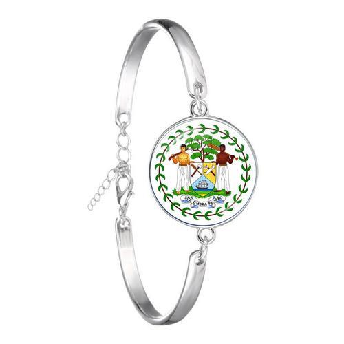 Bracelet De Sensation Nationale Pour Cadeau, Cabochon En Verre, Sar... on Productcaster.