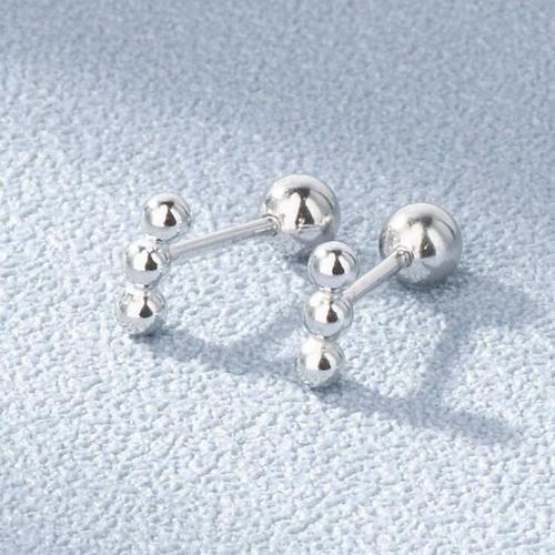 Boucles D'oreilles À Tige En Argent Regardé 925 Pour Piercing Au Ca... on Productcaster.