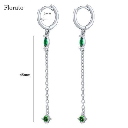 Florato-Boucles D'oreilles Vintage En Argent Sterling 925 Pour Femm... on Productcaster.