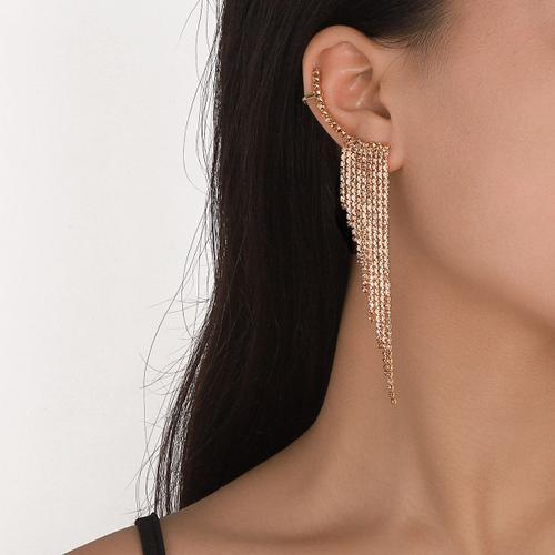 Boucles D'oreilles En Strass Pour Femmes Et Filles, Bijoux De Luxe,... on Productcaster.