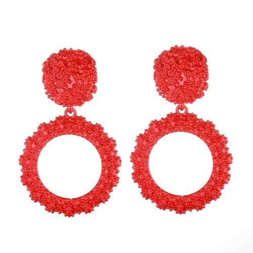 Boucles D'oreilles Cercle Tendance Pour Femmes, Grandes Boucles D'o... on Productcaster.