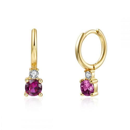 Boucles D'oreilles En Argent Sterling 925 Pour Femmes, En Zircon, G... on Productcaster.