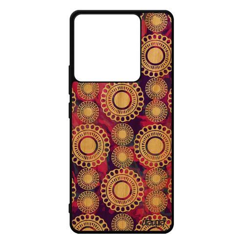 Coque Bois Motif Floral Pour Xiaomi Redmi Note 13 Pro 5g Silicone V... on Productcaster.