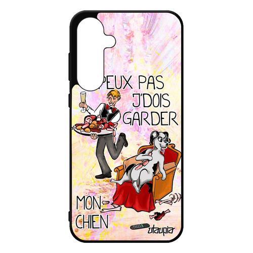 Coque Humour J'peux Pas J'dois Garder Mon Chien De Protection Galax... on Productcaster.