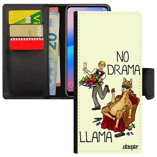 Coque No Drama Lama Pour A05s En Simili Cuir De Protection Personna... on Productcaster.