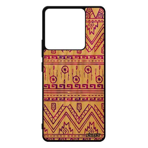 Coque Telephone Pour Xiaomi Redmi Note 13 Pro 5g En Bois Silicone M... on Productcaster.