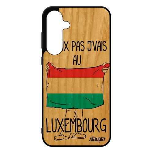 Coque Samsung Galaxy A55 5g Bois Silicone J'peux Pas J'vais Au Luxe... on Productcaster.