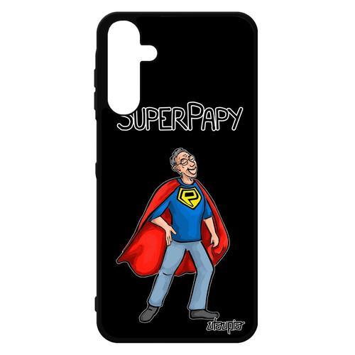 Coque Pour A15 4g 5g Silicone Super Papy Bd Noir Bumper Enfant Hero... on Productcaster.