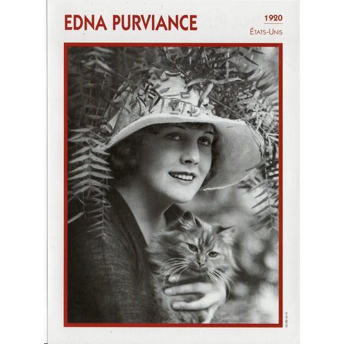 Fiche Portrait De Star Edna Purviance on Productcaster.