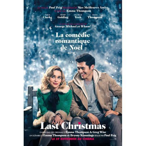 Last Christmas - Affiche Originale De Cinéma - Format 40x60 Cm - Un... on Productcaster.