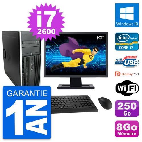 PC Tour HP 8300 Ecran 19" Intel i7-2600 RAM 8Go Disque Dur 250Go Wi... on Productcaster.