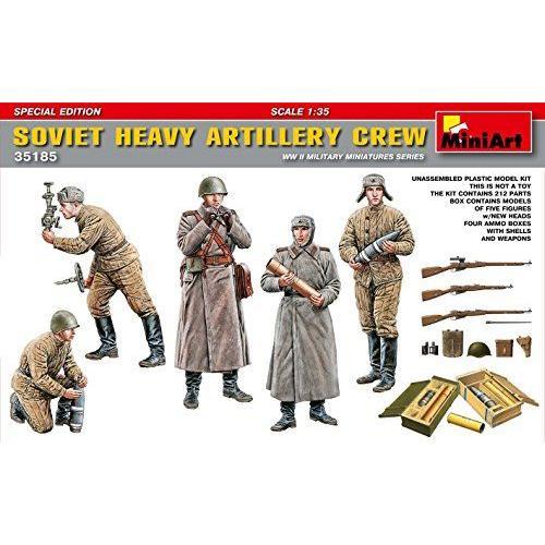 Miniart 135 - Soviet Heavyartillery Crew Special Edition on Productcaster.