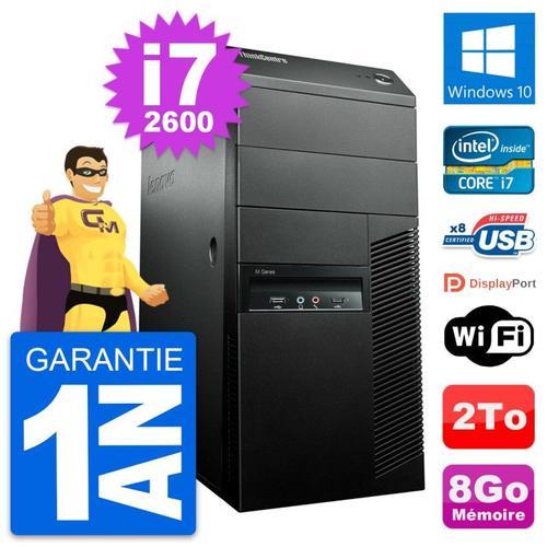 PC Tour Lenovo ThinkCentre M91p Core i7-2600 RAM 8Go Disque 2To Win... (Reconditionné) on Productcaster.