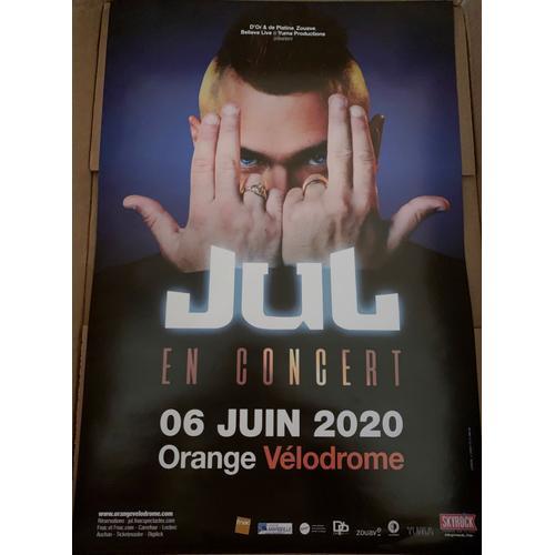 Jul - En Concert 2020 - 40x60cm - Affiche / Poster Envoi En Tube on Productcaster.