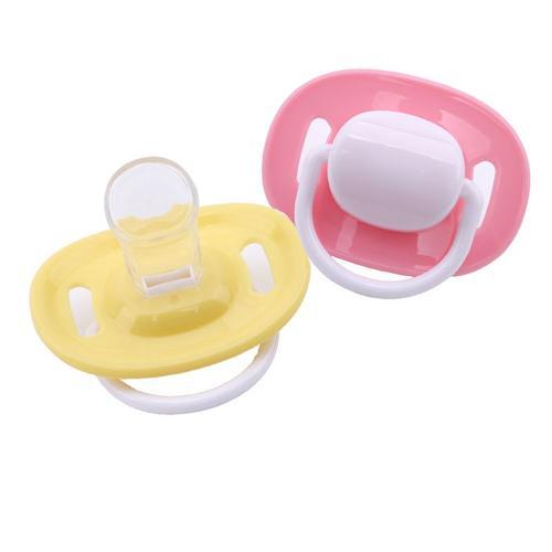 Offre Spéciale Bébé Tête Plate Sucette Sucettes Mamelon Nouveau-Né ... on Productcaster.