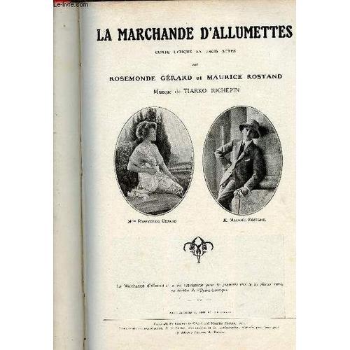 La Marchande D Allumettes - Conte Lyrique En Trois Actes - Musique ... on Productcaster.