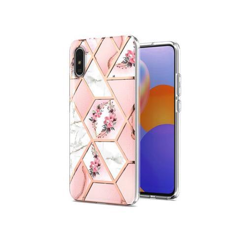 Étui De Protection Pour Redmi 9a Marbre & Fleur on Productcaster.