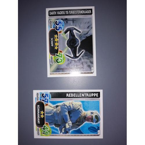 2 Cartes Starwars Force Attax on Productcaster.