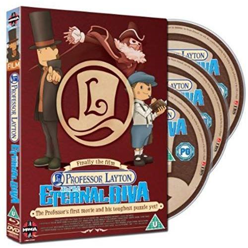 Professor Layton And The Eternal Diva Dvd+Blu-Ray Combi Pack Dvd on Productcaster.