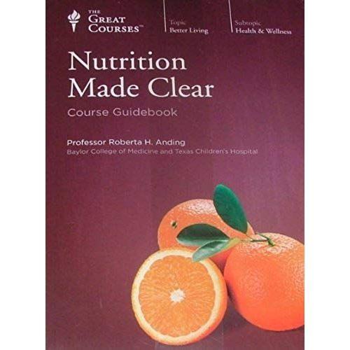 Nutrition Made Clear (The Great Courses) on Productcaster.