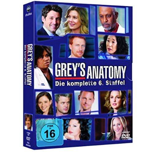 Greys Anatomy (Dvd) Kompl. Staffel 6 Min: 1009dd5.1ws 6dvds Import ... on Productcaster.