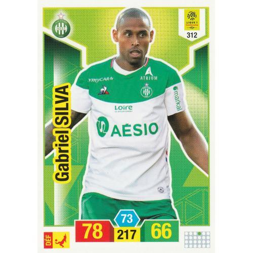 Carte Panini Adrenalyn Xl 2019 / 2020 - Gabriel Silva - Saint Etien... on Productcaster.