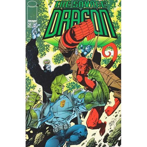 Savage Dragon 34 (Image Comics) Décembre 1996 - Hellboy Guest-Star on Productcaster.