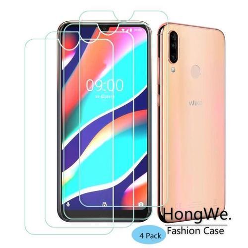 Hongwe. 4 X Verre Trempé Pour Wiko View 3 (6.26), Hd Protecteur Éc... on Productcaster.