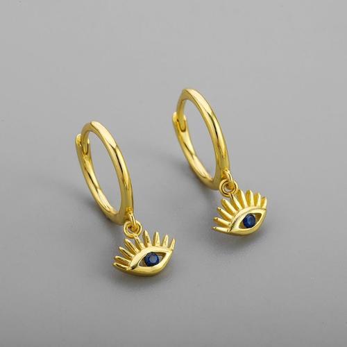 Boucles D'oreilles En Argent 925 Pour Femme, Bijoux En Clip, Eh1341 on Productcaster.