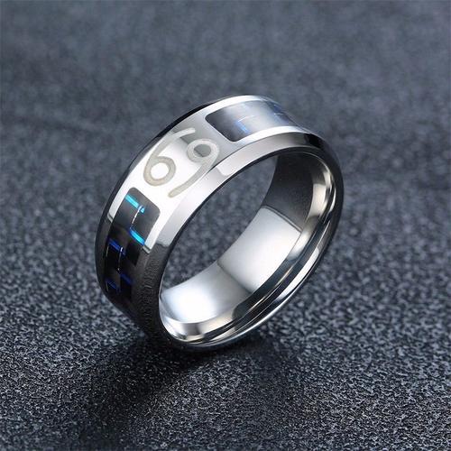 Vnox-Bague En Acier Inoxydable Pour Homme Et Femme, 12 Anneaux D'ho... on Productcaster.