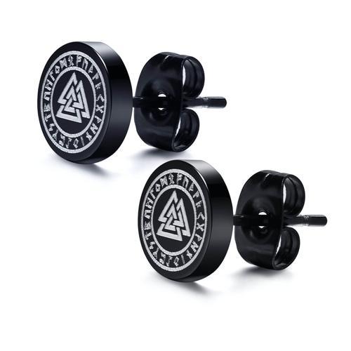 Vnox ¿ Boucles D'oreilles Viking Pour Hommes, Rock Punk En Acier In... on Productcaster.