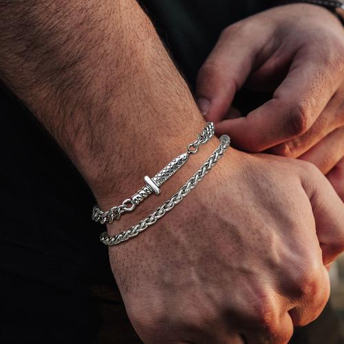 Vnox-Bracelets Poignard Cool Pour Hommes Et Femmes, Bracelet À Chaî... on Productcaster.