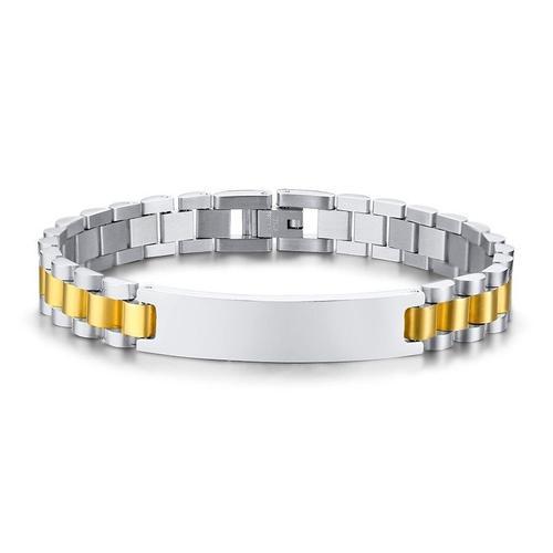 Vnox ¿ Bracelets Personnalisés Pour Hommes, 10mm, En Acier Inoxydab... on Productcaster.