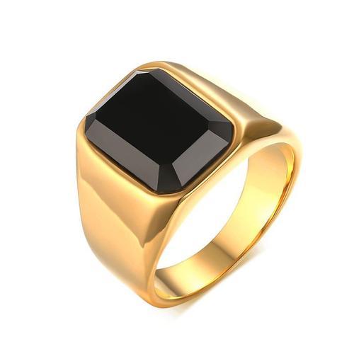 Vnox ¿ Bague Décontractée Pour Hommes, Anneau Rouge En Pierre Cz, T... on Productcaster.