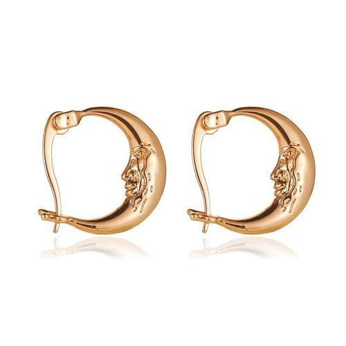 Boucles D'oreilles Lune À La Mode Pour Femmes, Bijoux De Fiançaille... on Productcaster.