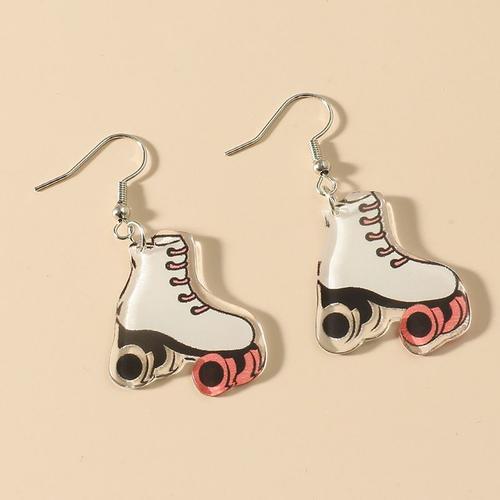 Boucles D'oreilles Amusantes En Acrylique Pour Femme Et Enfant, Pen... on Productcaster.