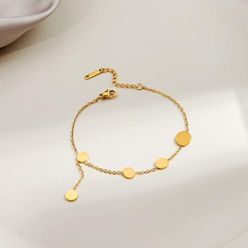 Bracelet Minimaliste En Acier Inoxydable Pour Femme, Fleur, Papillo... on Productcaster.