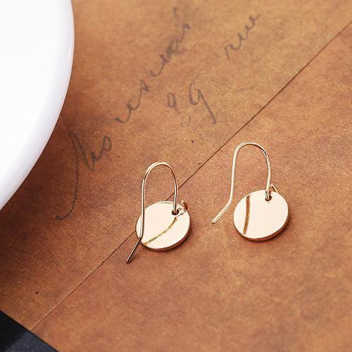 Boucles D'oreilles Géométriques Creuses Pour Femmes, Boucles D'orei... on Productcaster.