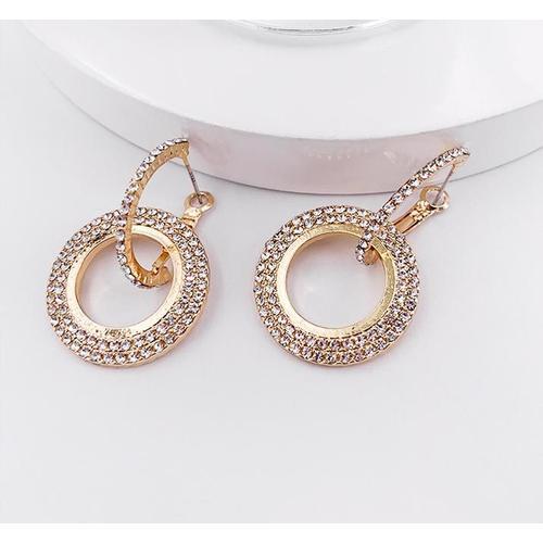 Boucles D'oreilles À Breloques Géométriques Pour Femmes, Nouveau De... on Productcaster.