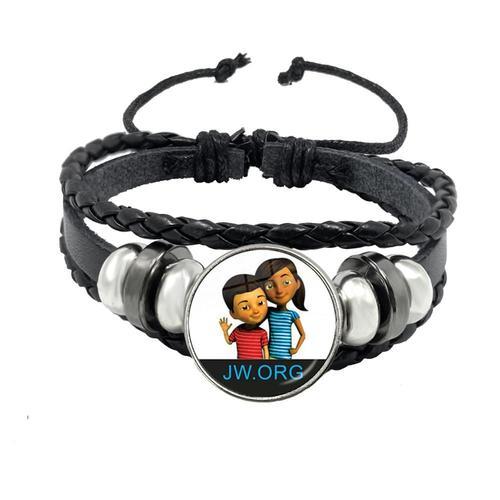 Jw.00-Bracelet Avec Cabochon En Verre De 18mm, Image Artistique Des... on Productcaster.