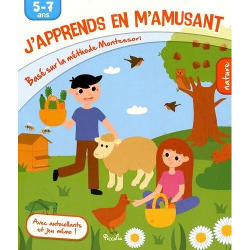 J'apprends En M'amusant Nature - Basé Sur La Méthode Montessori, 5-... on Productcaster.