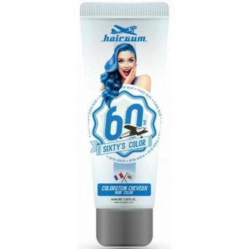 Crème Colorante Sixty's Color - Bleu Flashy Hairgum 60ml on Productcaster.