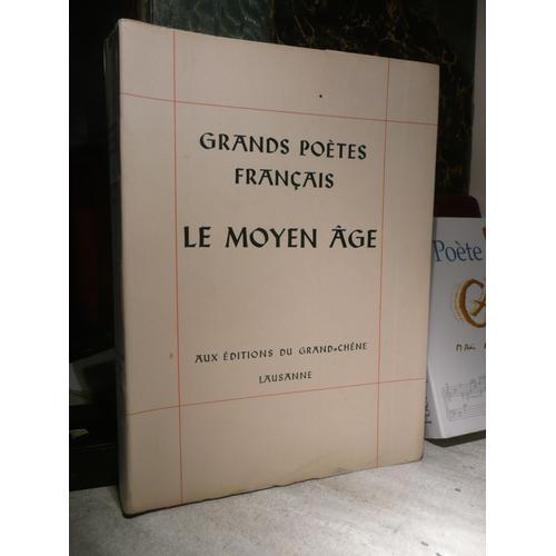 Grands Poetes Francais : Le Moyen Age on Productcaster.