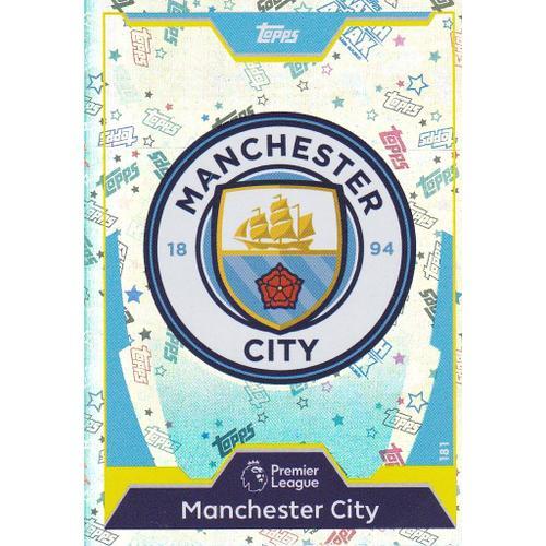 Carte Topps Match Attax - Blason Manchester City - Premiere League on Productcaster.