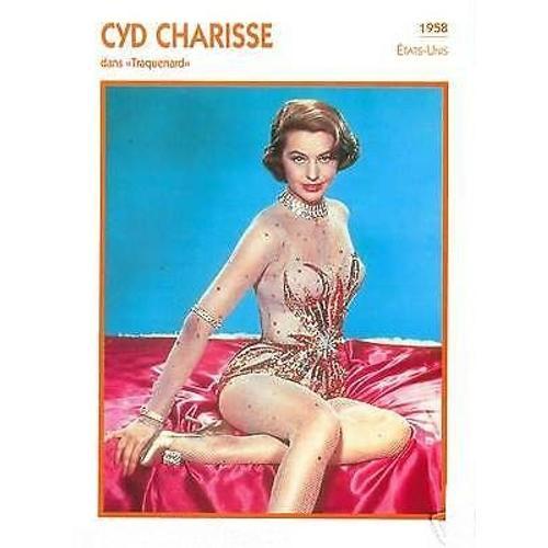 Fiche Portrait De Star Cyd Charisse on Productcaster.