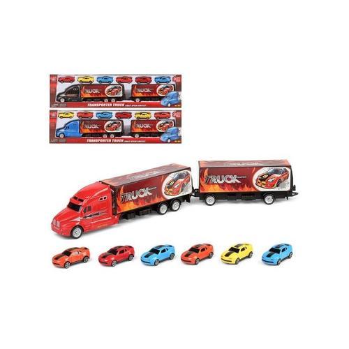 Camion Porte-Véhicules Et Voitures (59 X 15 Cm)-Bigbuy Fun on Productcaster.